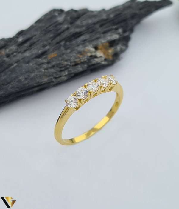 Inel Aur 18k, Zirconiu [1]