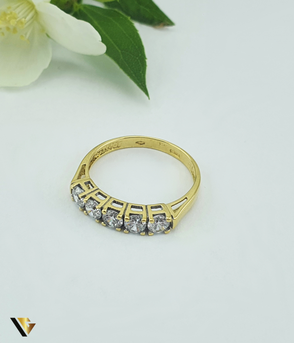 Inel Aur 18k, Zirconiu [2]