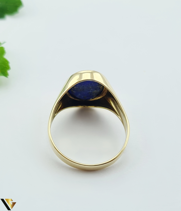 Inel Aur 8k, Lapis Lazuli [2]