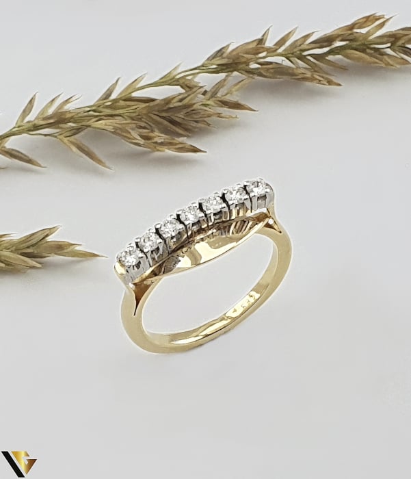 Inel Aur 14k, Diamante aprox. 0.28 ct [1]