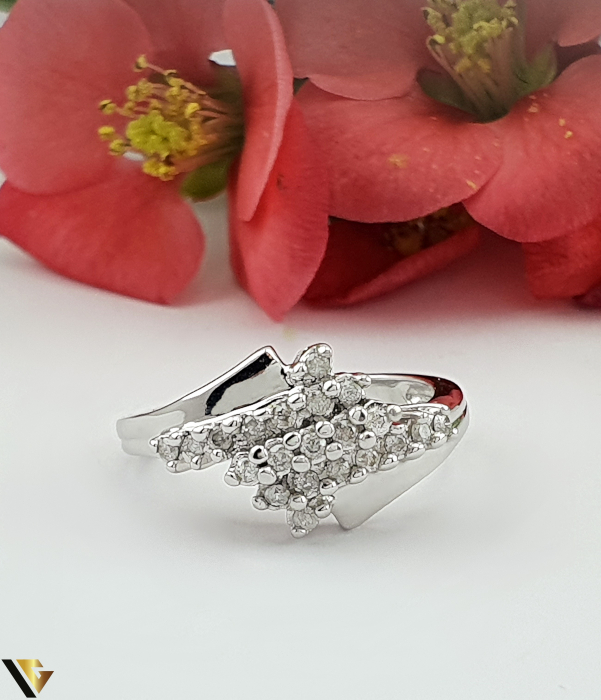 Inel Aur 9k, Diamante 0.21 ct [2]