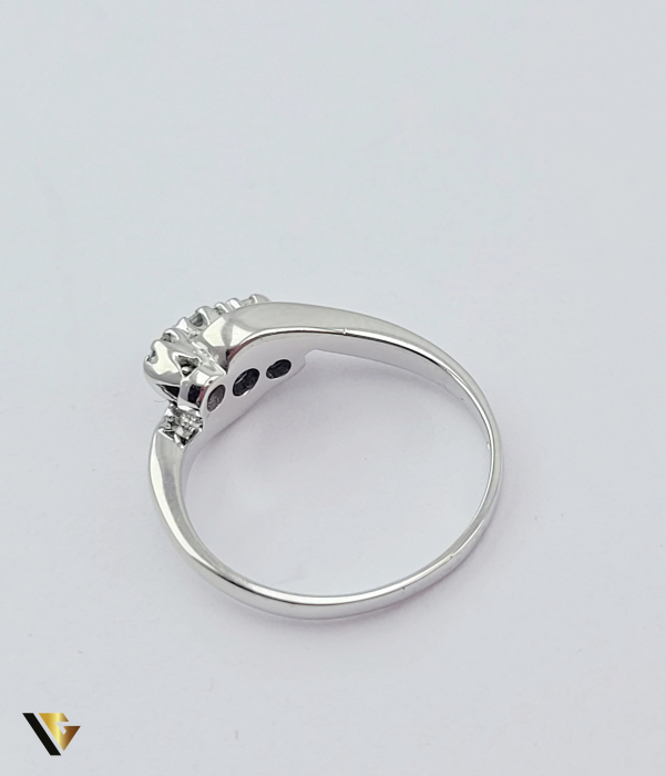 Inel Aur 9k, Diamante aprox. 0.23 ct in total, 2.28 grame [3]