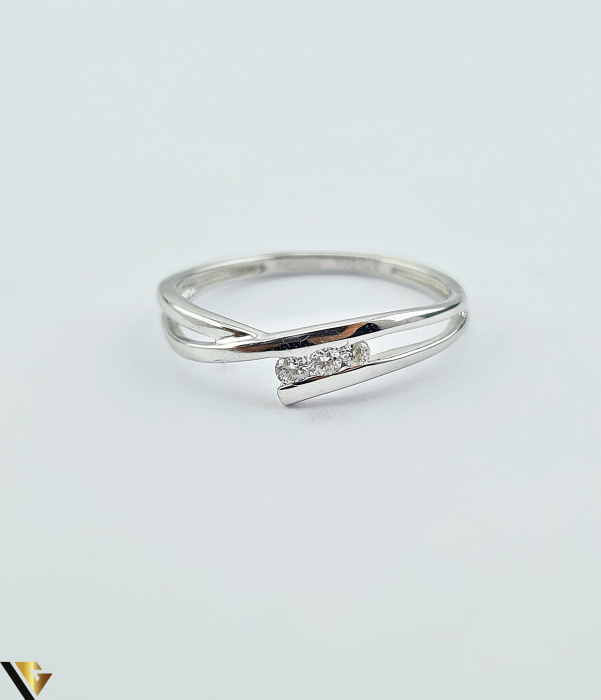 Inel Aur 9k, Diamante [2]