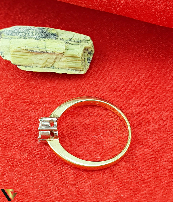 Inel Aur 9k, Diamante de 0.25 ct in total [3]