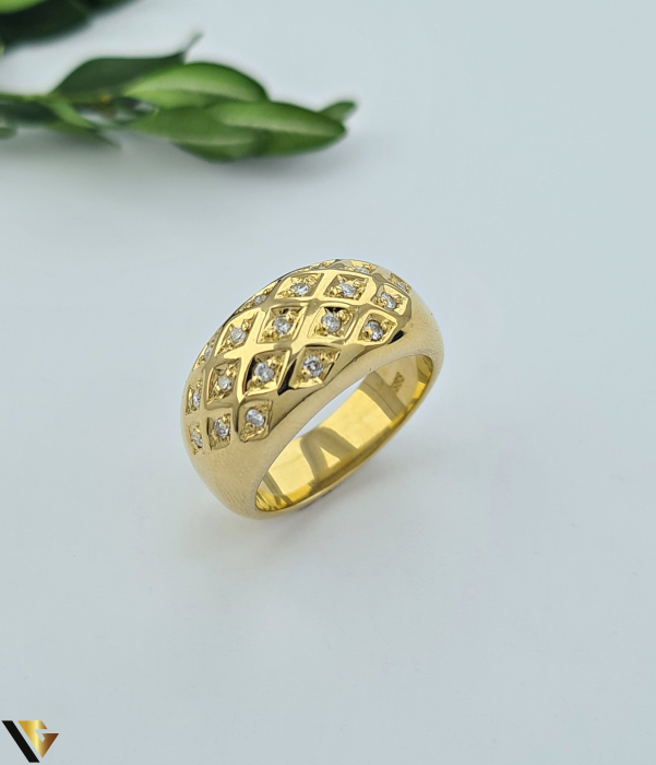 Inel Aur 14k, Diamante 0.20 ct [1]