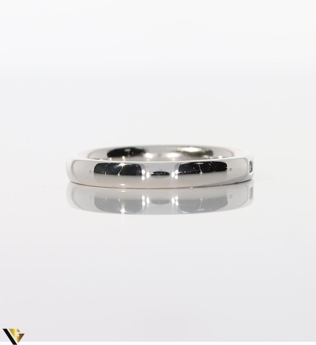 Inel Aur Alb 18k, Diamante 0.23 ct [3]