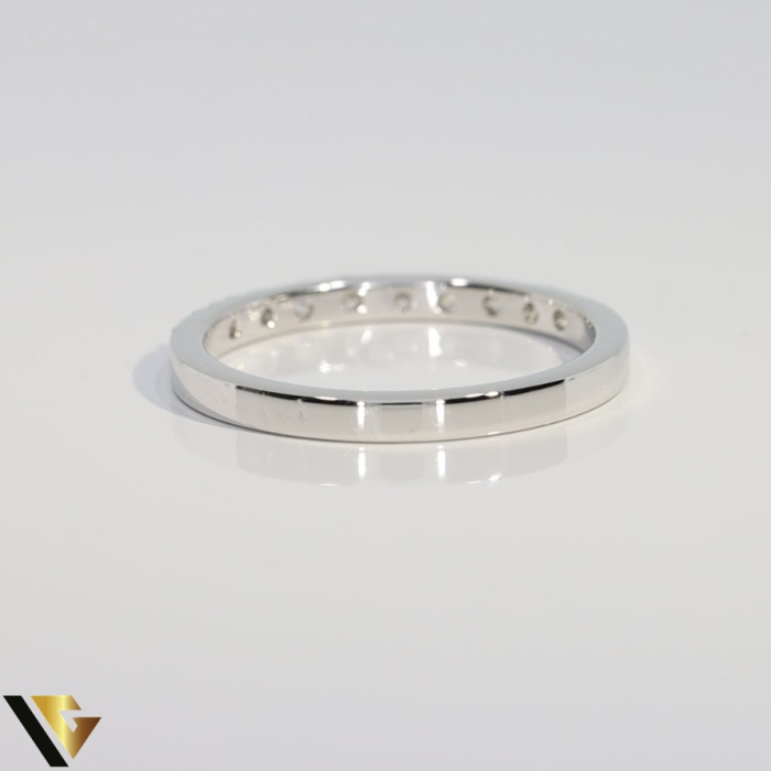 Inel Aur Alb 18k, Diamante 0.18  ct [3]