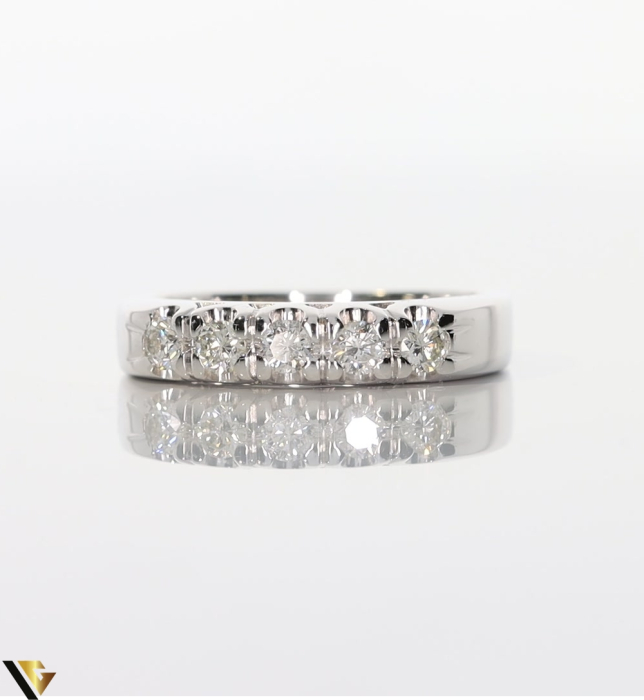 Inel Aur Alb 18k, Diamante 0.37 ct [2]
