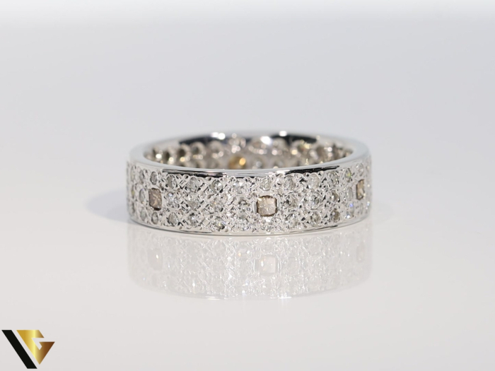 Inel Aur Alb 18k, Diamante 1.31 ct [2]