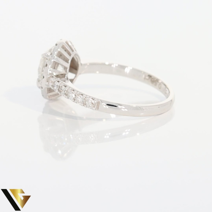 Inel Aur Alb 18k, Diamante 1.69  ct [3]