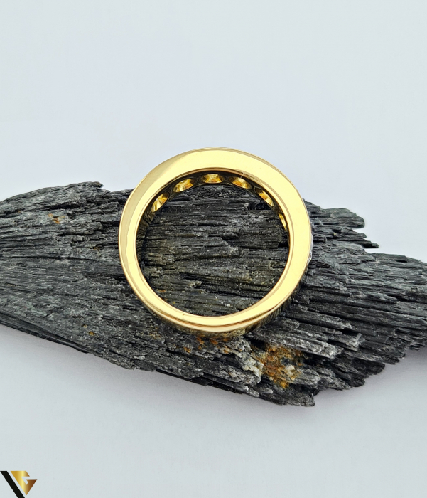 Inel Aur Alb 18k, Diamante [3]