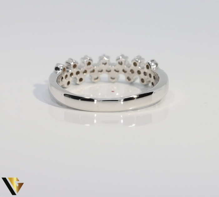 Inel Aur Alb 18k, zirconiu [3]