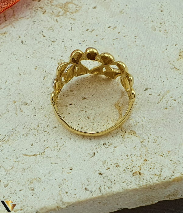 Inel aur 14k Greutate: 5.76 grame Latime: 21 mm Diametru: 19  mm Masura: UE: 20 / RO: 60 (circumferinta) Marcaj / titlu: "585" Locatie Bacau Calea Marasesti Tel: 0756943079 [2]