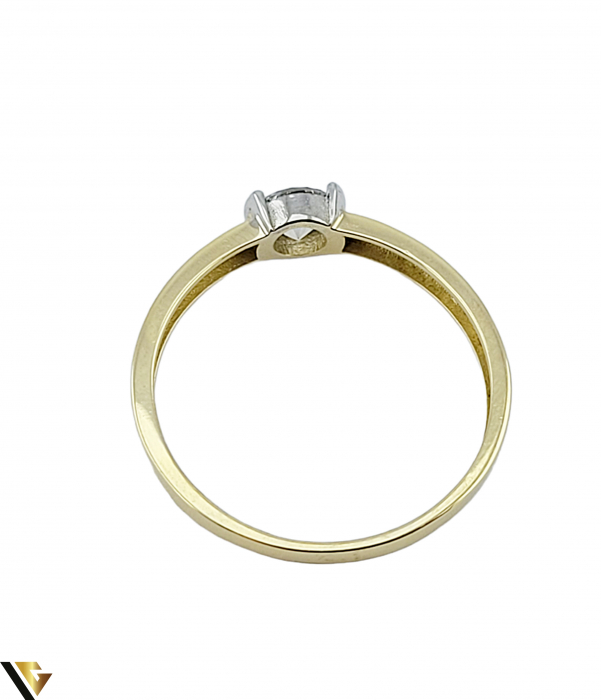 Inel logodna Aur 14k,Zirconiu [2]