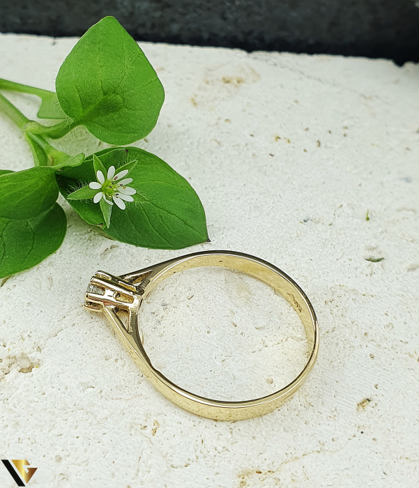 Inel Logodna Aur 14k, Zirconiu [3]