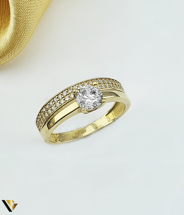 Inel Logodna Aur 14K, Zirconiu [1]