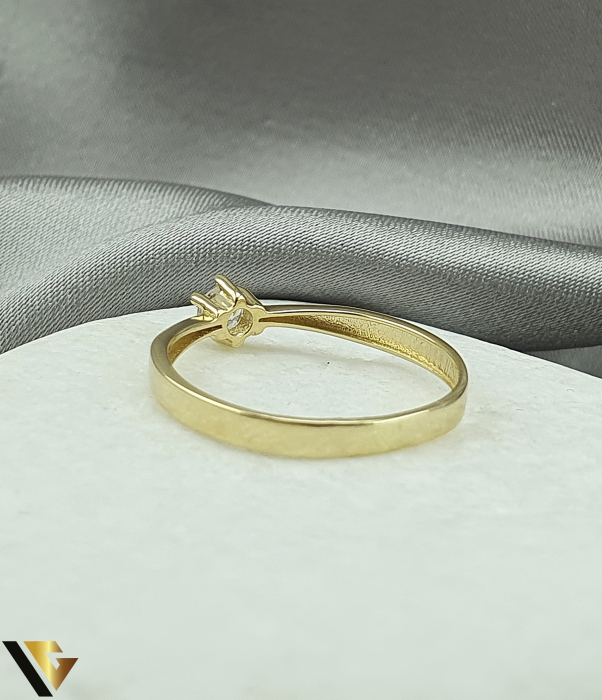 Inel Logodna Aur 14k, Zirconiu [3]