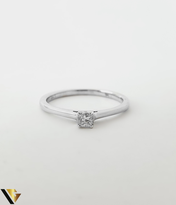 Inel Logodna Aur 9k, Diamant  0.13 ct [3]