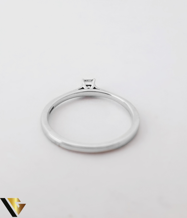 Inel Logodna Aur 9k, Diamant  0.13 ct [2]