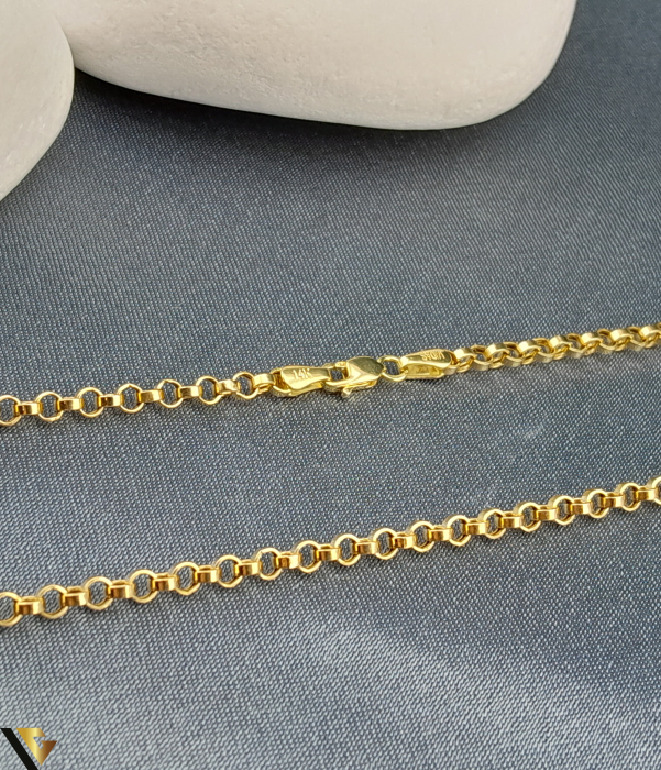 Lant aur 14k Greutate 6.36 gr Lungimea totala a lantului este de 61