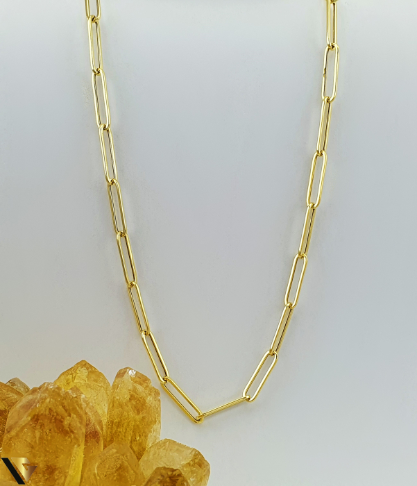 Lant aur 14k Greutate: 5.53 g Lungime: 45 cm Latime: 5 mm Marcaj / Titlu: "585" Locatie: Bacau Calea Marasesti Tel:0756943079 [1]