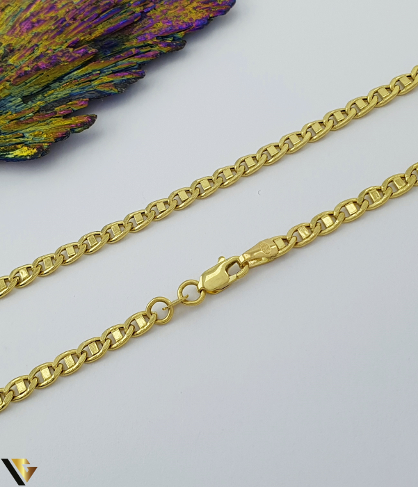 Lant aur 14k Greutate: 8.36 g Lungime: 60 cm Latime: 4 mm Marcaj / Titlu: "585" Locatie: Bacau Calea Marasesti Tel:0756943079 [2]