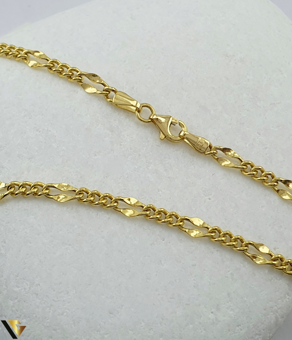 Lant aur 14k Greutate: 5.95 g Lungime: 60 cm Latime: 3.9 mm Marcaj / Titlu: "585" Locatie: Bacau Calea Marasesti Tel:0756943079 [2]