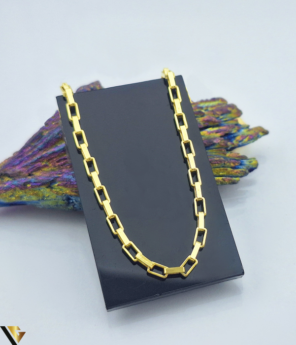 Lant aur 14k Greutate: 5.11 g Lungime: 55 cm Latime: 2.5 mm Marcaj / Titlu: "585" Locatie: Podu Iloaiei 0728083344 [1]