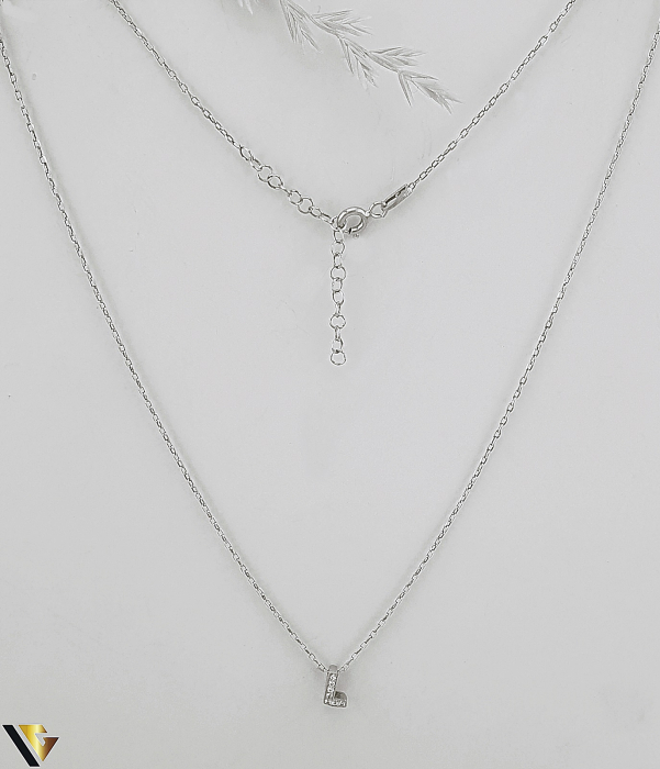 Lant cu Pandantiv Argint 925, Initiala L [1]