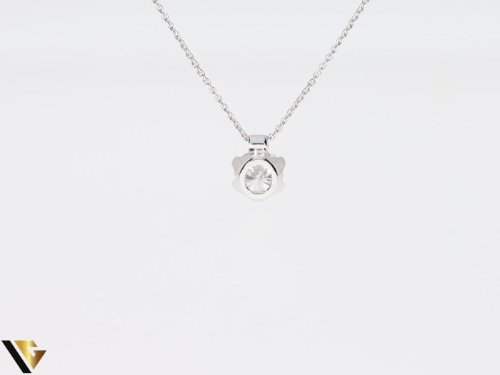 Lant cu Pandantiv Aur 14k, Diamant 0.42 ct [3]