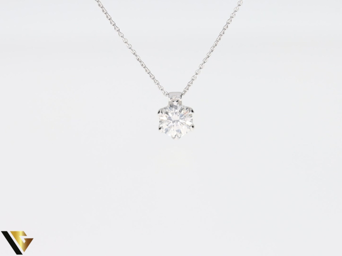 Lant cu Pandantiv Aur 14k, Diamant 0.42 ct [2]