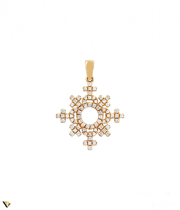 Pandantiv Aur 18k , Diamante 0.20 ct [2]