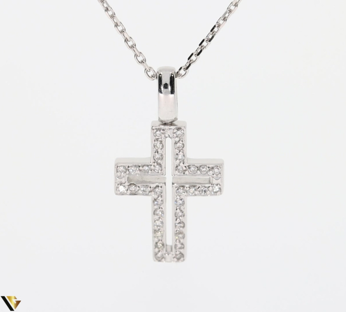 Lant cu Pandantiv Aur 14k, Diamante 0.17 ct [2]