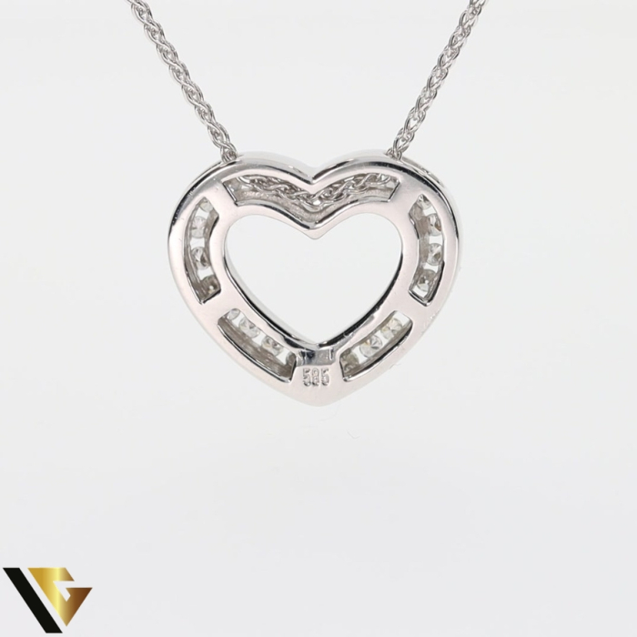 Lant cu Pandantiv Aur 14k, Diamante 0.25ct [3]