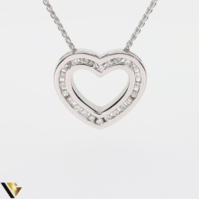 Lant cu Pandantiv Aur 14k, Diamante 0.25ct [2]