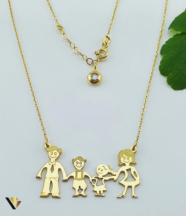 Lant cu Pandantiv Aur 14k, Familie [1]