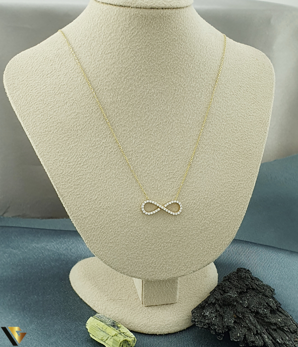 Lant cu Pandantiv Aur 14k, Infinit [3]