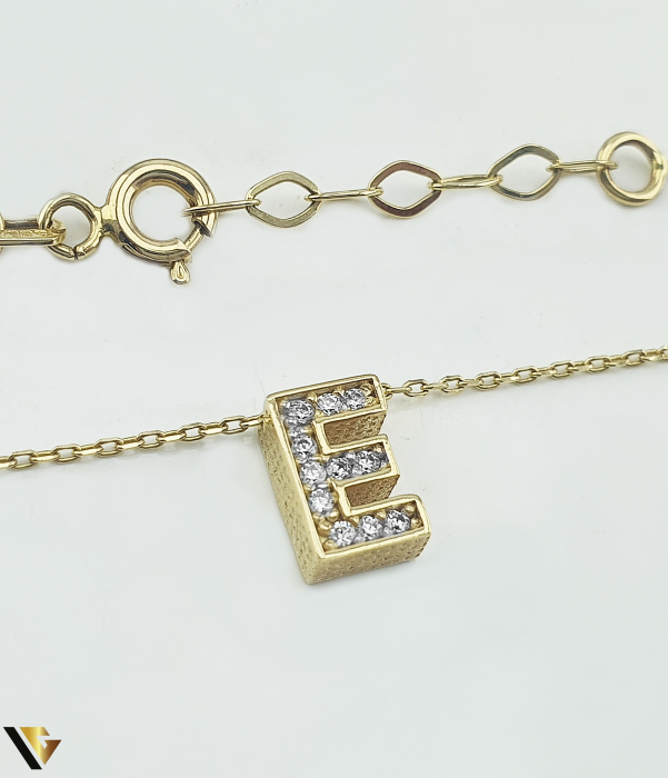 Lant cu Pandantiv Aur 14k, Zirconiu [2]