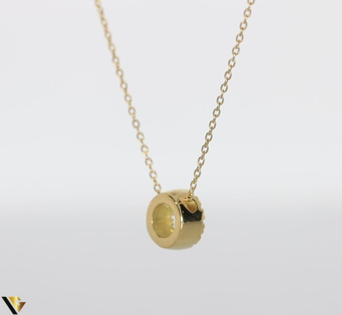 Lant cu Pandantiv Aur 18k, Diamante 0.11 ct [3]