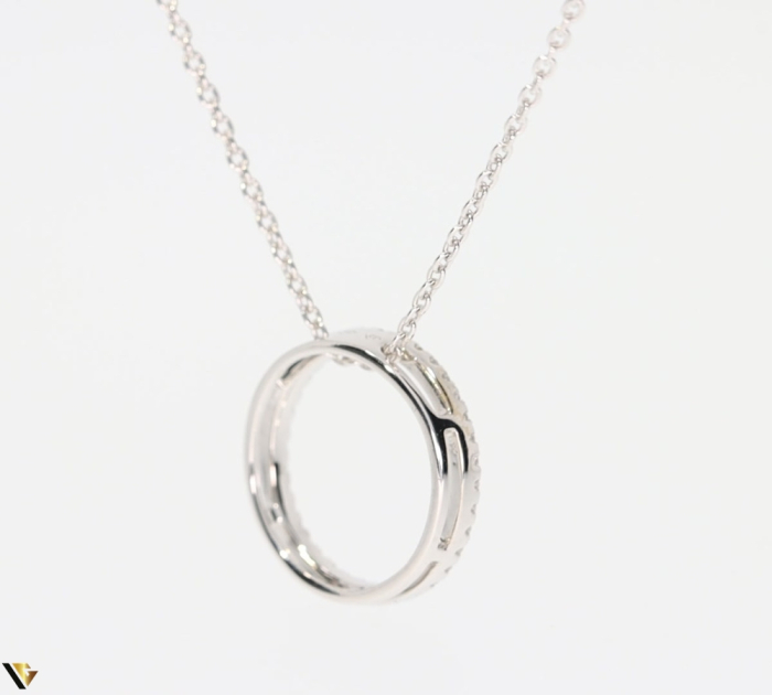 Lant cu Pandantiv Aur 18k, Diamante 0.20 ct [2]