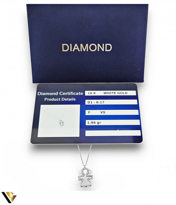 Lant cu Pandantiv, Aur 18k, Diamante de 0.17 ct [3]