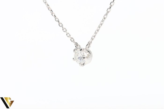 Lant cu Pandantiv Platina 850, Diamant 0.36 ct [3]