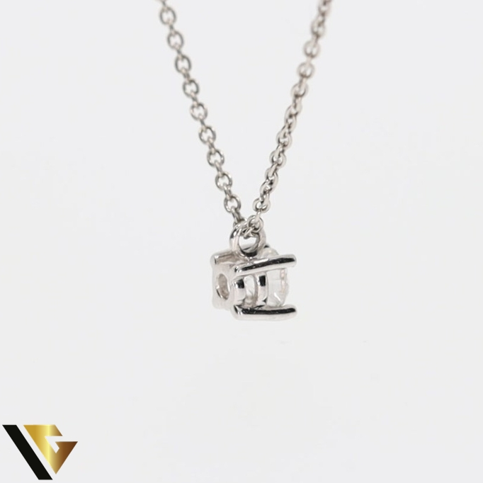 Lant cu Pandantiv Platina 950, Diamant 0.20 ct [3]