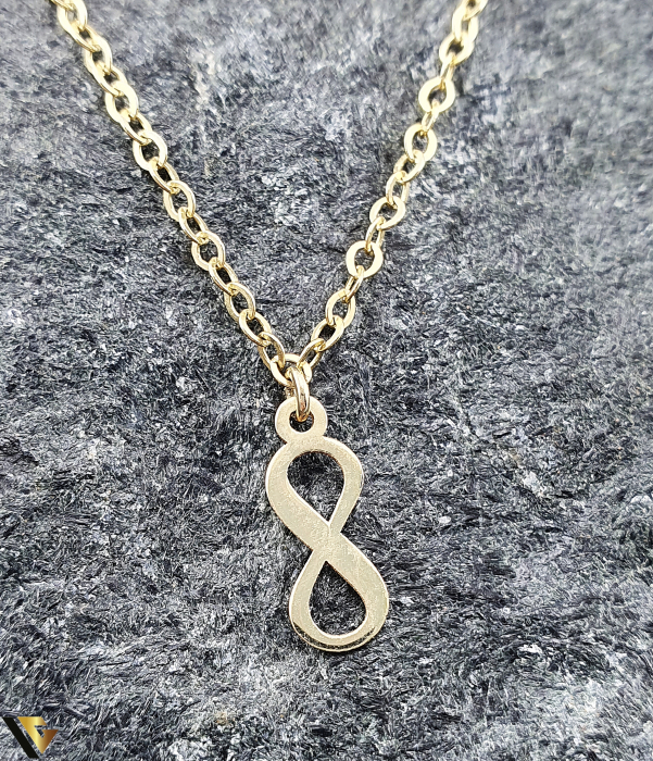 Lant cu Pandantive Aur 14k, Infinit [2]