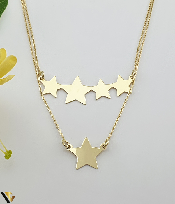 Lant cu Pandantive Aur 14k [2]