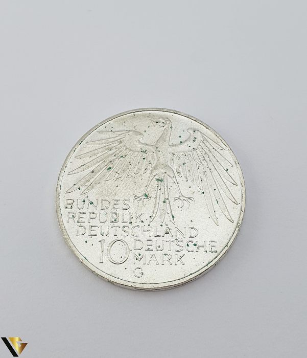 Moneda Argint, 10 Marci [1]