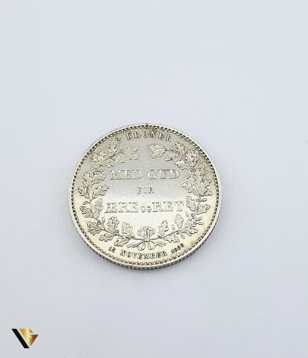 Moneda Argint, 2 Corane [2]