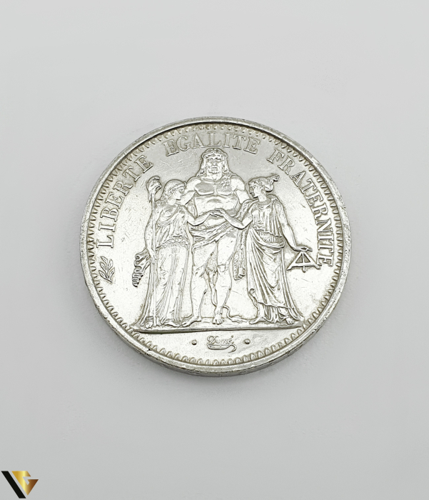 Moneda Argint, 10 Franci [2]