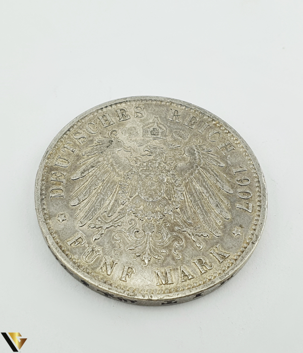 Moneda Argint, 5 marci germane [2]