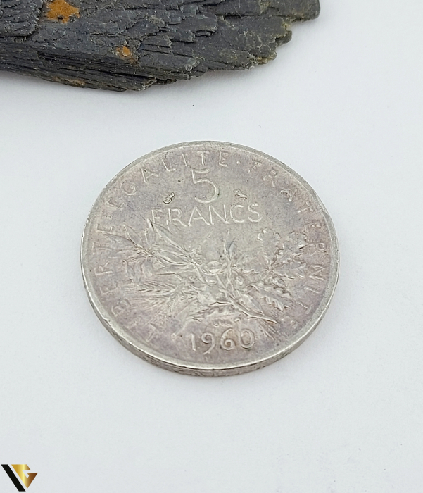 Moneda Argint, 5 Franci [2]